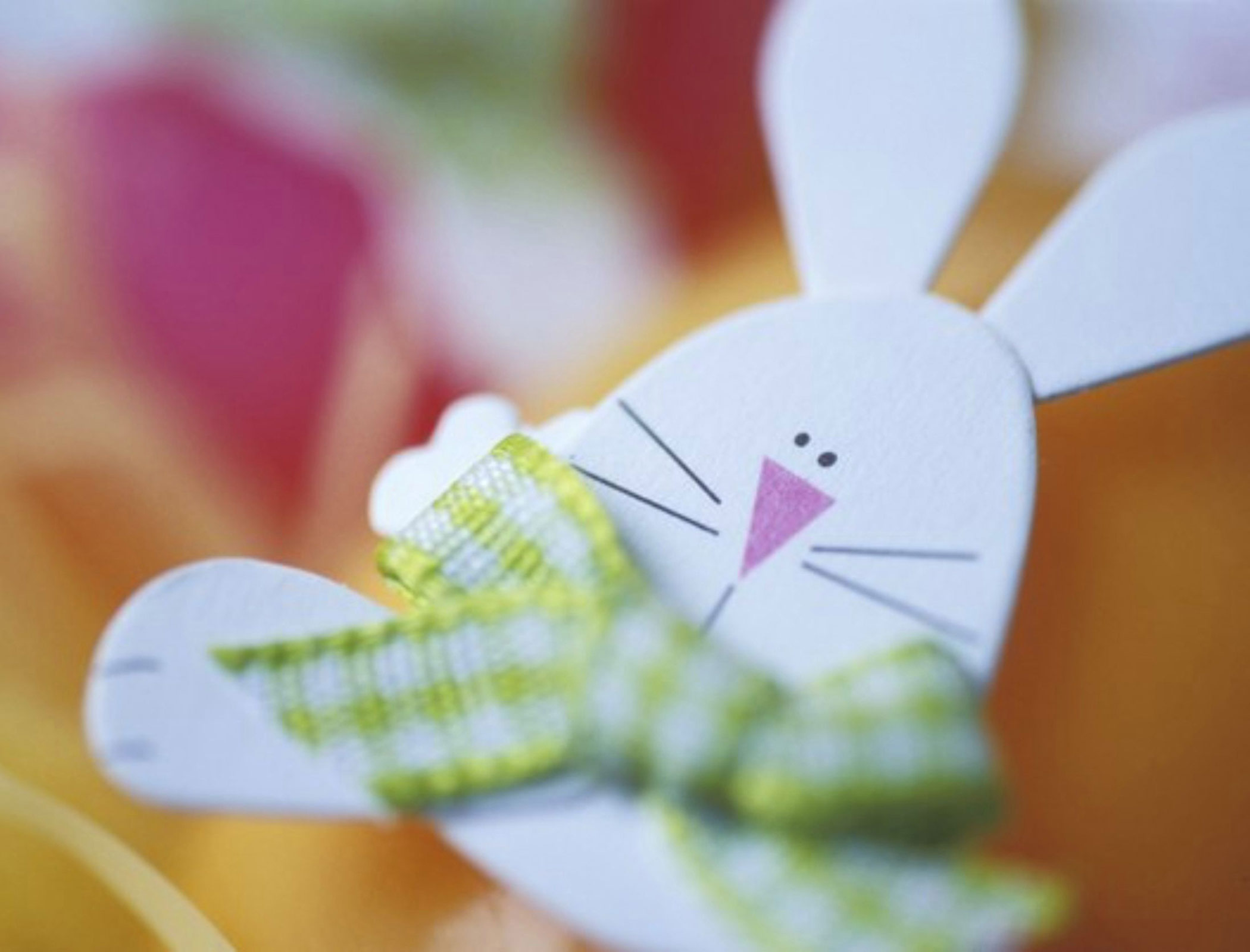 Foto dettagliata del coniglietto di Pasqua - Hotel Fameli